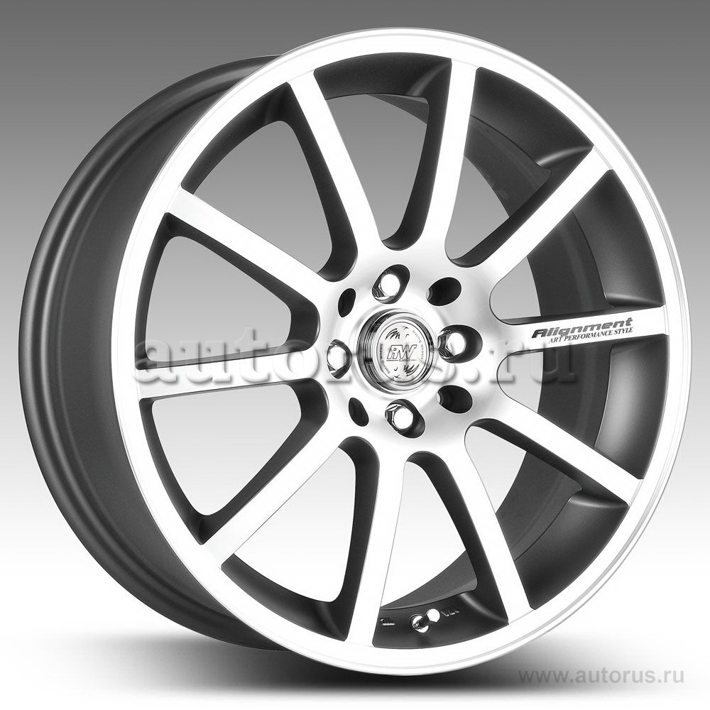 Диск литой R16 6.5J 5x114.3/67.1 ET50 RACING WHEELS Classic H-286 DDN F/P 85878194086